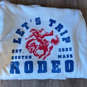 Let’s Trip Rodeo Graphic Hooded Sweatshirt